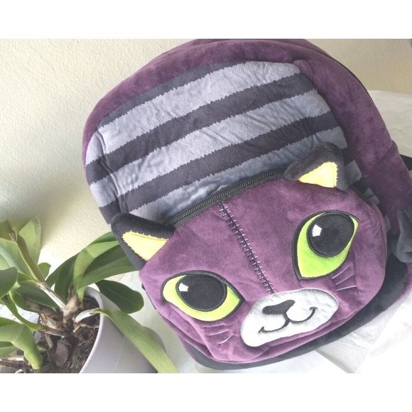Other - Purple Plush Bagpack color purple‎ for kiddos